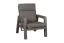 Garden armchair Verona made of aluminum - Color: anthracite, Width: 755 mm, Depth: 876 mm, Height: 965 mm, Seat height: 330 mm