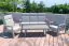 Garden armchair Verona made of aluminum - Color: grey aluminum, Width: 755 mm, Depth: 876 mm, Height: 965 mm, Seat height: 330 mm