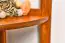 Shelf / Corner shelf solid pine wood, Oak coloured Junco 59 - Measurements: 200 x 40 x 30 cm (H x W x D)
