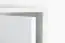 Cabinet Sabadell 01, Colour: White / White high gloss - 209 x 30 x 38 cm (H x W x D)