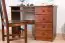 Desk Junco 191, solid pine wood, Walnut colours - Measurements: 75 x 100 x 55 cm (H x W x D)