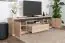 Popondetta 11 TV base cabinet, colour: Sonoma oak - Measurements: 52 x 180 x 38 cm (H x W x D)