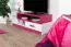 Children's room - TV base cabinet Frank 10, Colour: White / Pink - 43 x 120 x 43 cm (H x W x D)
