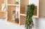 Wall shelf solid, natural pine wood Junco 288 - Dimensions 50 x 130 x 20 cm