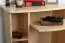 TV cabinet solid, natural pine wood Junco 203 - Dimensions 74 x 77 x 40 cm