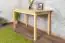Dining Table Junco 228D, solid pine wood, clear finish - H75 x W70 x L130 cm