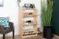 Shoe cabinet solid, natural pine wood Junco 212 - Dimensions 115 x 72 x 30 cm
