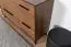 Chest of drawers Altels 12, Colour: Wallnut - Measurements: 85 x 135 x 40 cm (H x W x D)
