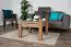Coffee table Sardona 05, Colour: Oak Brown - 50 x 70 x 70 cm (h x w x d)