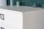 Dresser 06, Color: White - Dimensions: 89 x 84 x 56 cm (H x W x D)