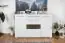 Dresser Garim 5, Colour: White high gloss - 97 x 150 x 45 cm (h x w x d)