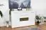 Dresser Garim 5, Colour: White high gloss - 97 x 150 x 45 cm (h x w x d)