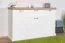 Chest of drawers Lotofaga 11, Colour: White / Walnut - 102 x 167 x 48 cm (H x W x D)