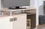 TV cabinet Matthias 04, Colour: Cream/Cappuccino - Dimensions: 58 x 121 x 41 cm (H x W x D)