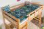 Children's bed / Loft bed "Easy Premium Line" K23/n, solid beech wood natural lacquered, convertible - Lying surface: 120 x 190 cm