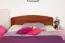 Kid bed "Easy Premium Line" K7 incl.1 cover panel, 160 x 200 cm solid beech wood, cherry coloured varnished