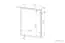 Mirror Fjends 09, Colour: Pine White - Measurements: 65 x 50 x 2 cm (H x W x D)