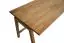 Desk Wooden Nature 201 solid beech natural oiled - Measurements: 75 x 120 x 70 cm (H x W x D)