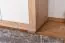 Chest of drawers Madryn 07, Colour: Oak Sonoma / White - 100 x 120 x 40 cm (h x w x d)