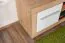 TV base cabinet Madryn 06, Colour: Oak Sonoma / white high gloss - 50 x 138 x 40 cm (H x W x D)