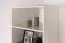 Children's room - Shelf Syrina 06, Colour: White / Grey - Measurements: 202 x 54 x 45 cm (h x w x d)