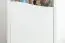 Display case Patamea 01, Colour: White high gloss - 185 x 65 x 40 cm (H x W x D)