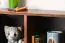 Wall shelf solid pine wood, Walnut colours Junco 333 - Measurements: 30 x 120 x 24 cm (H x W x D)