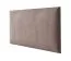 Set of 10 Upholstery Panels | Brown Velour Cover | 60 x 30 cm | Stain-Resistant, Easy-Care