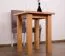 Dining table solid Oak Natural oriole 101 (angular) - Measurements 60 x 60 cm (W x D)