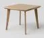 Solid Oak Coffee Table Aurornis 75 | Natural Finish | 60 x 60 x 50 cm | Modern Design