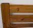 Children's bed / Youth bed A27, solid pine wood, oak finish - 90 x 200 cm