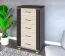 Chest of Drawers Aitape 39 | Dark Sonoma Oak & Light Sonoma Oak | 105 x 60 x 40 cm | 5 Drawers