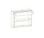 Shoe Rack with Drawer Pollestad 13 | Oak Wotan / White | 80 x 100 x 30 cm | Modern Storage