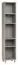 Shelf Nanez 45, Colour: Grey - Measurements: 195 x 39 x 38 cm (h x w x d)