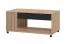 Coffee Table with Drawer Zvesdara 07 | Artisan Oak & Black | 4 Castors | 46 x 101 x 55 cm | Stylish Living Room Accent