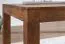 Sheesham Solid Wood Dining Table Apolo 187 | Handmade | 60 x 120 cm | Modern Design | Unique Grain