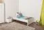 Children's bed / Youth bed 82C, solid pine wood, clear finish - 100 x 200 cm