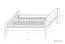 Youth Bed Easy Premium Line K7 | 160 x 200 cm | Solid Beech Wood | Cherry Finish | 1 Cover Panel Included