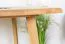 Solid Oak Coffee Table Natural Finish | Aurornis 76 | 80 x 80 x 50 cm | Modern Design