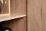 Stylish Chest of Drawers with Two Doors | Oak/Black | 2 Drawers | 110 x 90 x 40 cm | Push-to-Open | Jordalsgrenda 02