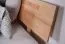 Single bed / guest bed Collin 07 solid beech natural oiled - Lying surface: 120 x 200 cm (W x L)