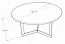 Granollers 02 Coffee Table | Oak Artisan Finish | 80 x 80 x 42 cm | Modern Design | Sturdy & Easy Assembly