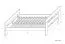 Youth Bed Easy Premium Line K6 | 140 x 200 cm | Solid Beech Wood | 2 Drawers | Natural Finish