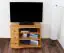 TV Cabinet Pine solid wood Alder color Junco 202 - Dimension 62 x 82 x 46 cm (H x W x D)