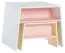 Children's stool Irlin 05, Colour: Yellow / Pink - Measurements: 31 x 46 x 25 cm (h x w x d)