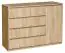 Chest of drawers Olavarria 03, Colour: Sonoma Oak - 85 x 120 x 41 cm (h x w x d)