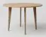 Dining table solid Oak Natural Aurornis 74 (round) - Measurements: 120 x 120 cm (W x D)