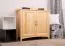 Chest of drawers Turakos 78, solid pine wood, Natural - Measurements 96 x 92 x 42 cm (h x w x d)