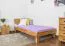 Futon Bed Solid Wood Wooden Nature 02 | Oiled Oak | 100 x 200 cm Mattress Base | Modern Design