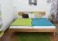 Futon Bed Solid Wood Wooden Nature 03 | Oiled Oak | 200 x 200 cm | Modern Design | Superior Stability